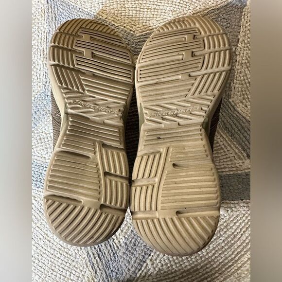 Skechers Relaxed Fit Corven Horst Canvas Slip On Loafers  Brown Mens Sz 11 - Picture 5 of 9